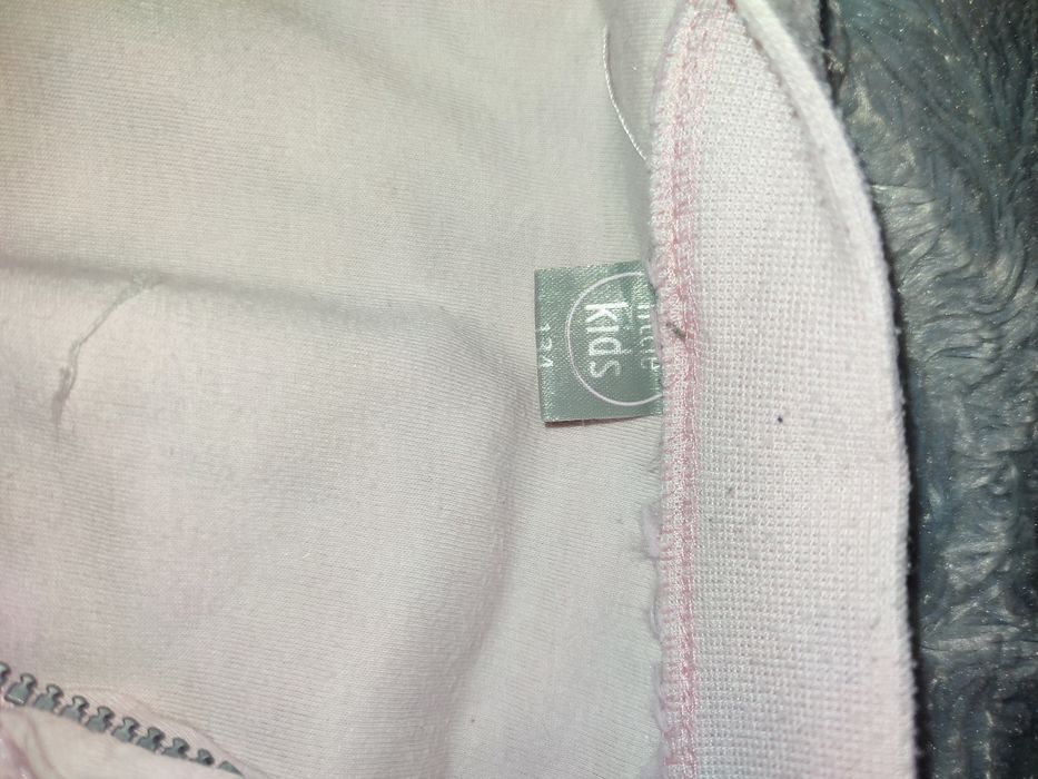 Bluza rozpinana ala futerko 134