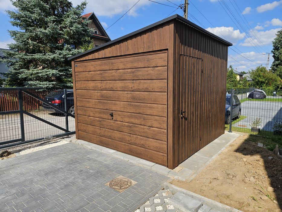 GARAŻ Drewnopodobny Hala Wiata Rolnicza Budka ogrodowa Magazyn Blaszak - Widok 5