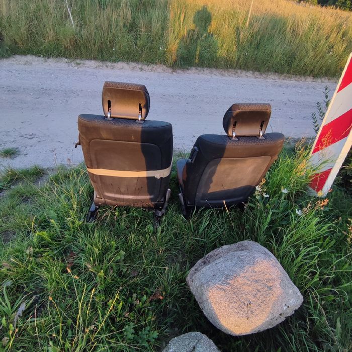 Siedzenia fotele przednie bmw