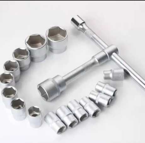 Набір інструментів із тріскачками, головками, бітами та ключами 94 пр