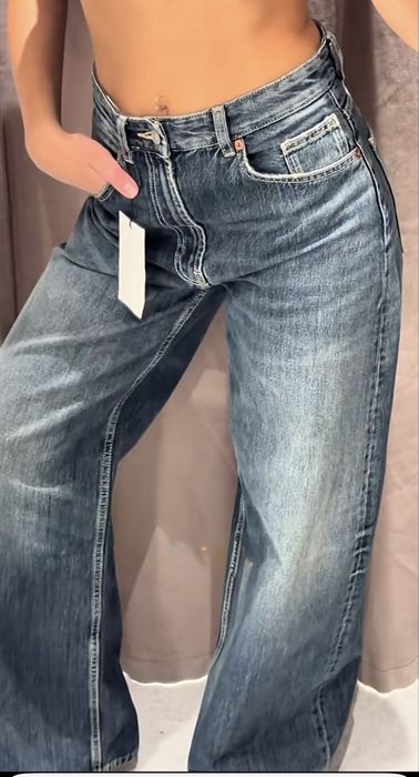 Джинси Zara wide leg