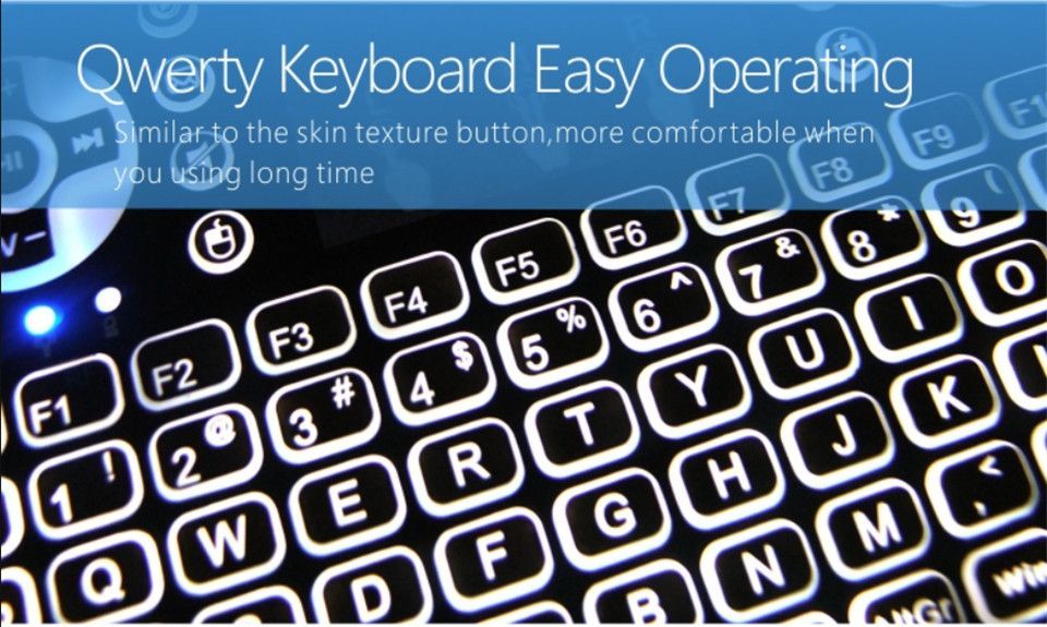 Wireless illuminated touch keyboard and mouse64309800954754122
