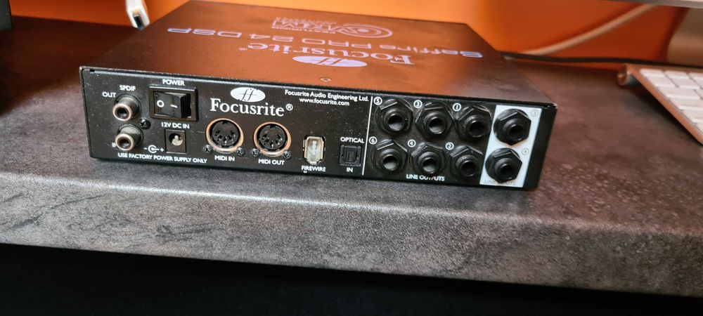 Interface Focusrite Saffire Pro 24 DSP karta dźwiękowa