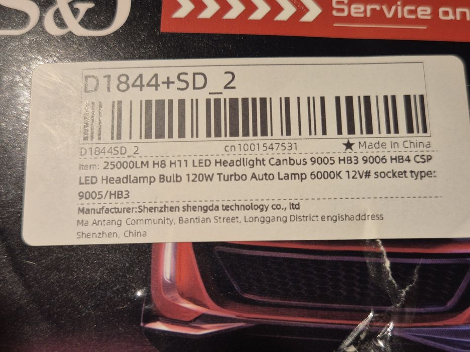 Żarówki LED HB3 9005