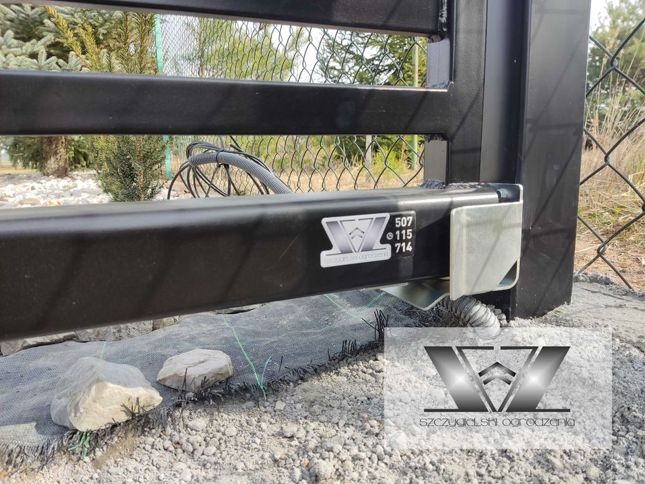 Brama Ogrodzeniowa SUWANA | PRZESUWNA | Palisadowa | Nowoczesna | smb