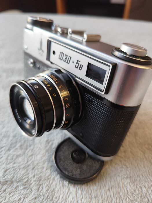 Aparat analogowy FED 5B – Wersja Olimpijska (Moskwa 1980)
