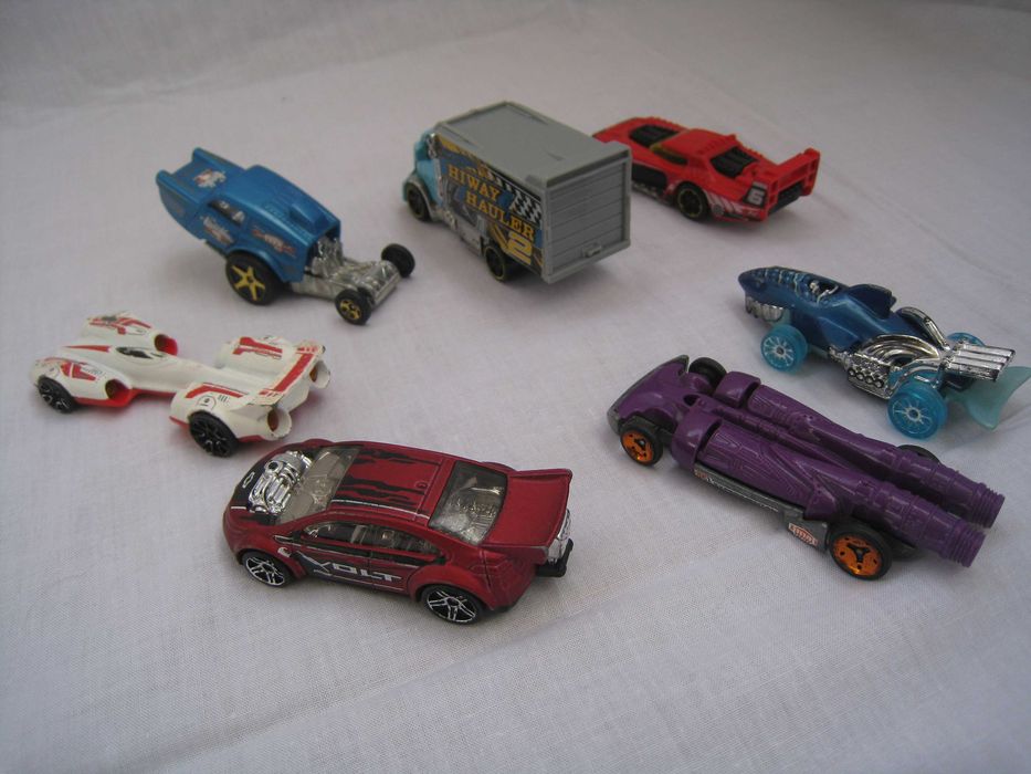 Carros em miniatura da Hot Wheels