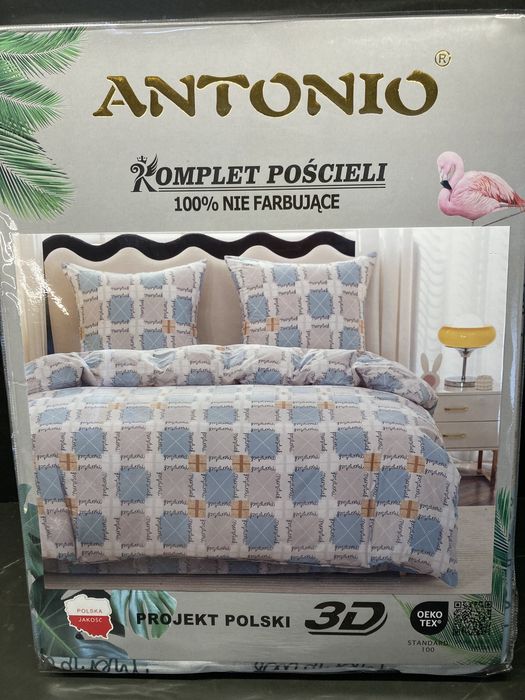 Komplet pościeli 140x200 Aml-3045 Antonio