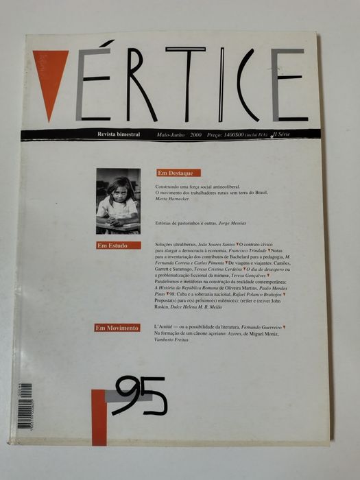 Revista Vértice, n° 95

Maio - Junho 2000