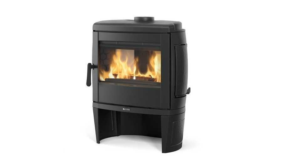 Piec z żeliwa emaliowanego na drewno La Nordica Tahiti 7,7 kW