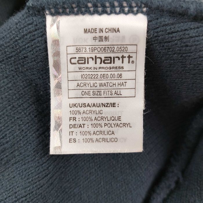 Шапка Carhartt WIP Acrylic Watch Hat — zdjęcie 3