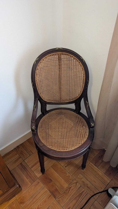 cadeira de salão antiga