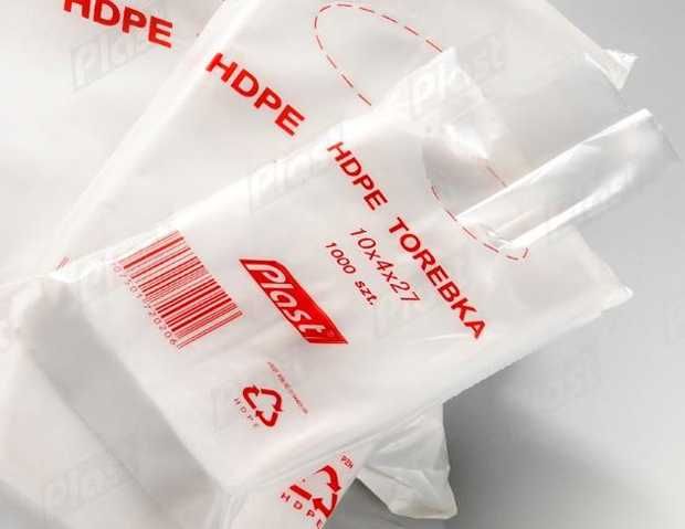 Woreczki foliowe torebki spożywcze HDPE 18/4x50 (26x50) a'800 10 opak.