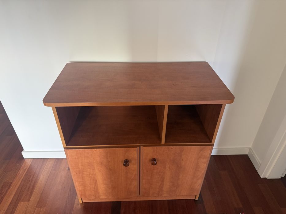 Consola de apoio em madeira maciça