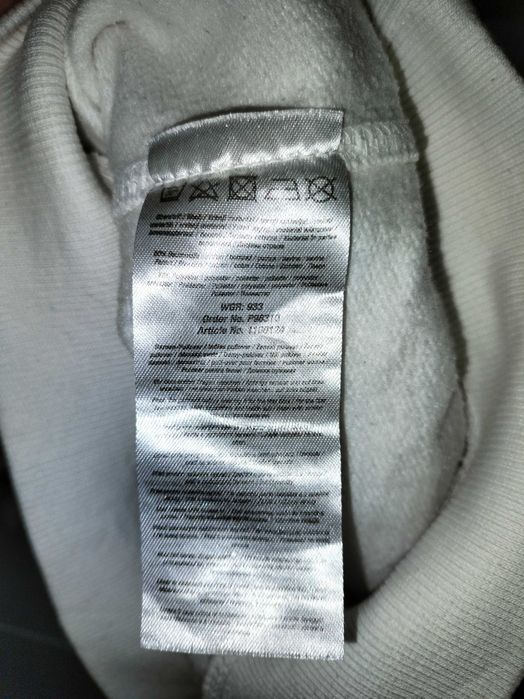 Bluza biała z różowymi napisami S/M