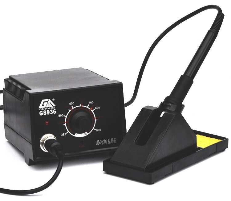 Паяльна станція Gunaisi GS937a  GS936 паяльник 60вт керамический PTC