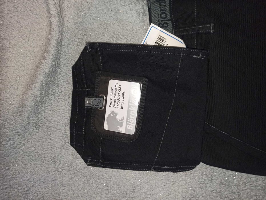 Spodnie robocze firmy Björnkläder (z górnej półki)  rozmiar 56 Nowe.