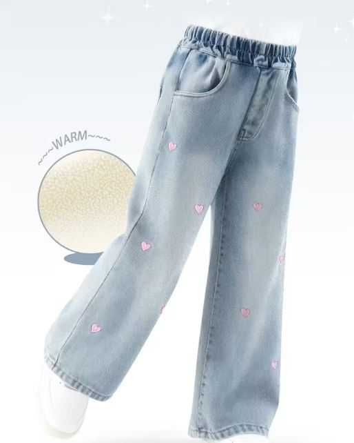 джинси утеплені на дівчинку 10р