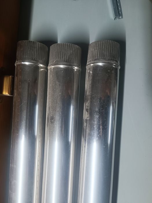 Tubo inox 80 Pellets