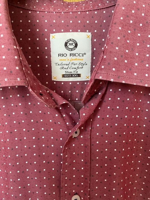 Koszula męska w kropki