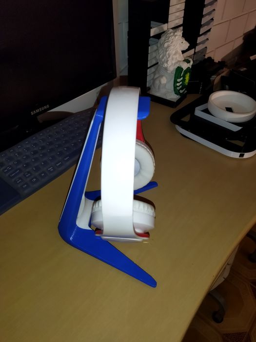 Suporte para headphones em 3D