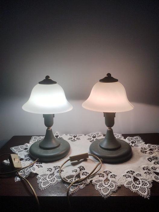2 lampki nocne vintage