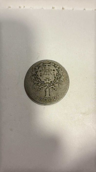 moeda de 1 escudo de 1929 em alpaca - Portugal