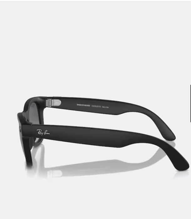 Rayban meta glasses wayfarer lentes transparentes