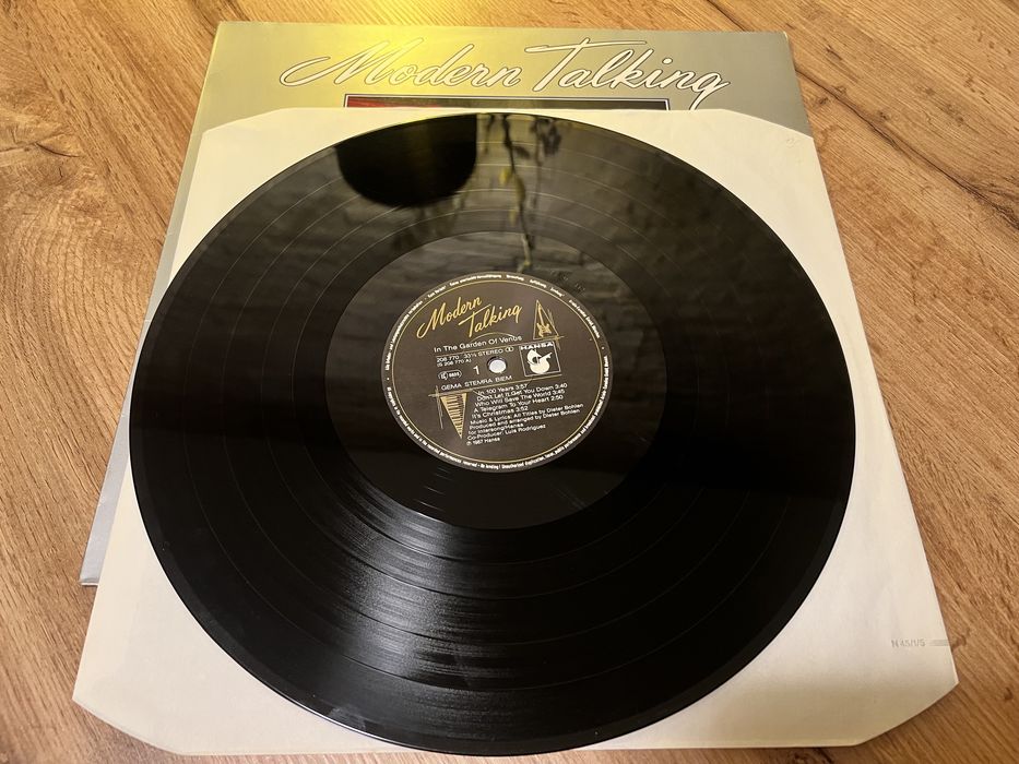 Modern Talking 6th winyl LP In the Garden of Venus Hansa 1987