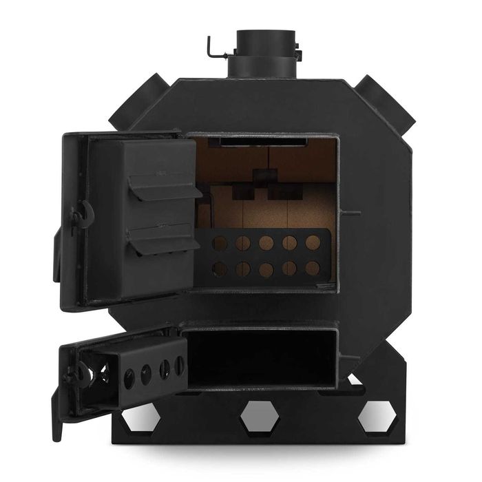 Piec nadmuchowy z nadmuchem dmuchawa OKTAGON o mocy 35 kW