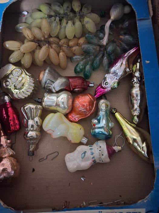 Старые елочные игрушки