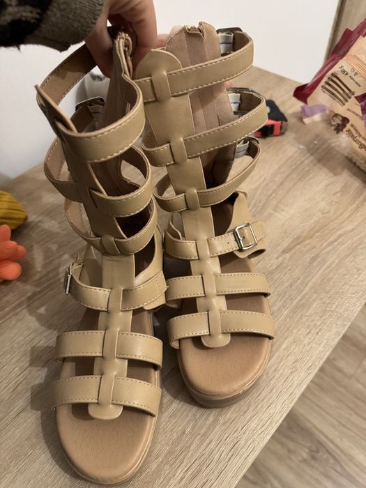 Gladiatorki buty sandały 39