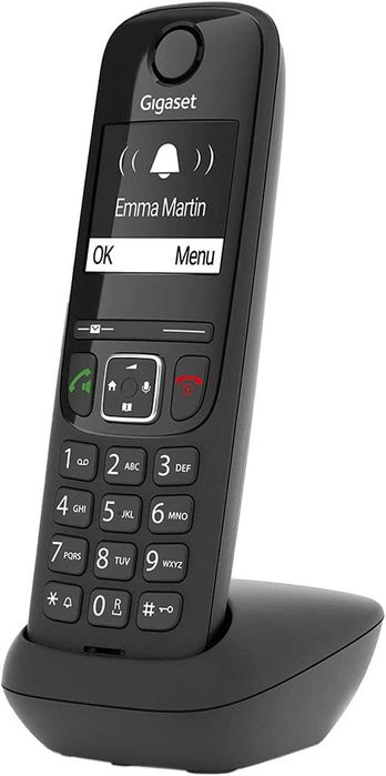 Telefon bezprzewodowy Gigaset AS690 bez pokrywy baterii