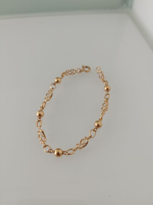 Pulseira em ouro de 19,2kt