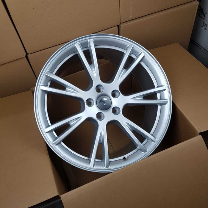 Диски На Авто R19 5x114.3 Tesla Model Y Model 3 Нові Тесла Р19 Silver