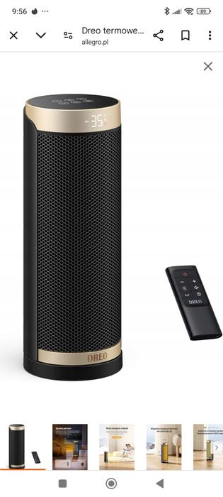 Termowentylator ceramiczny Dreo 1800W 230V