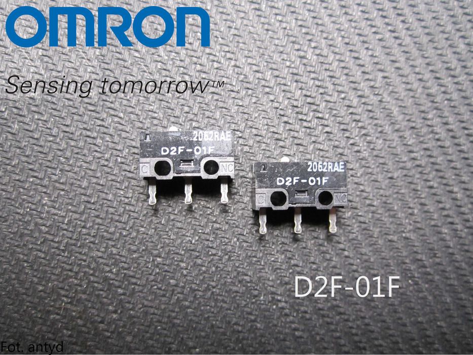 OMRON D2F-01F Japan mikroprzełącznik microswitch 2szt.