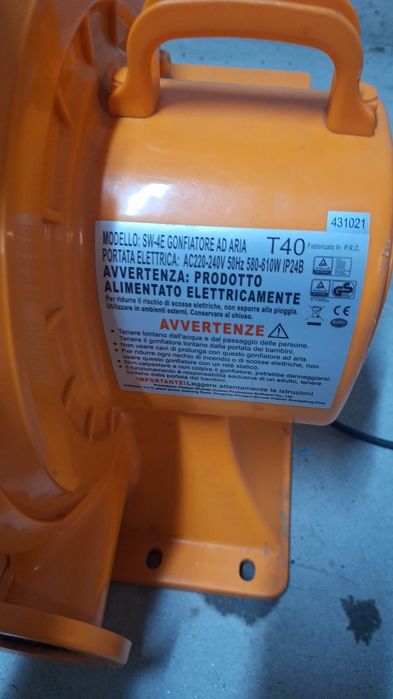 Ventilador Insuflável