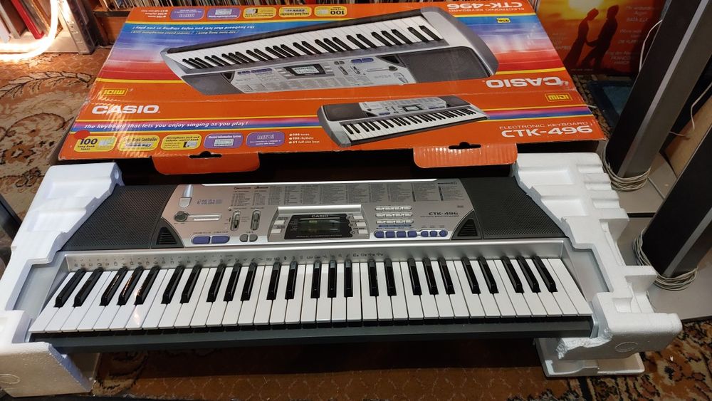Keyboard CASIO CTK-496 Szperownia Andrychów