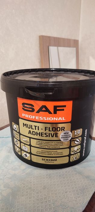 Клей для пола, для покрития пола, для покриттів на підлогу