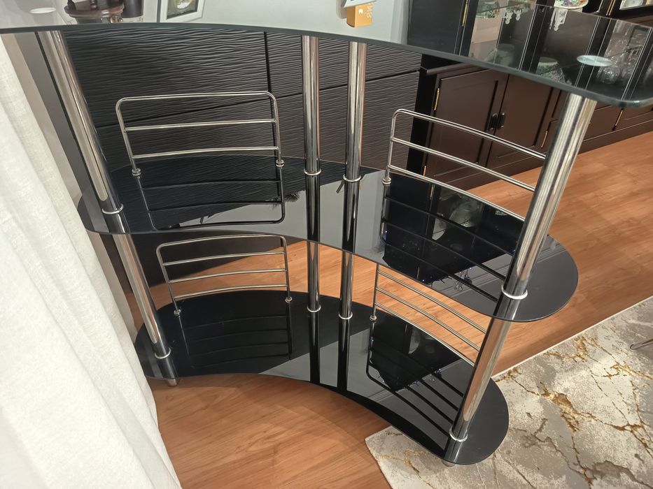 Garrafeira/móvel apoio preto