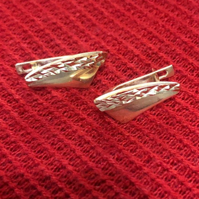 Золоті сережки 585 проба, 2.8 г