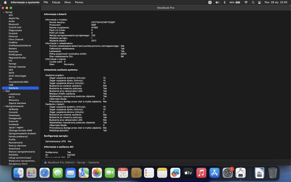 Laptop Apple MacBook Pro! Dwie karty graficzne! Gwarancja akc.! DOWÓZ!
