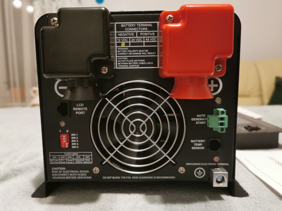 Power Sinus Volt 3000W 12V Zasilacz  UPS  z panelem awaryjnym