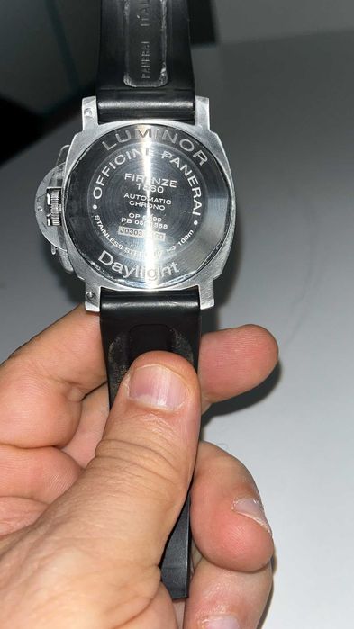 PANERAI LUMINOR 44 CHR DAYLIGHT AUT STE ALL BK - OMEGA SEAMESTER PROFESSIONAL AÇO- 300mt/ 1000k