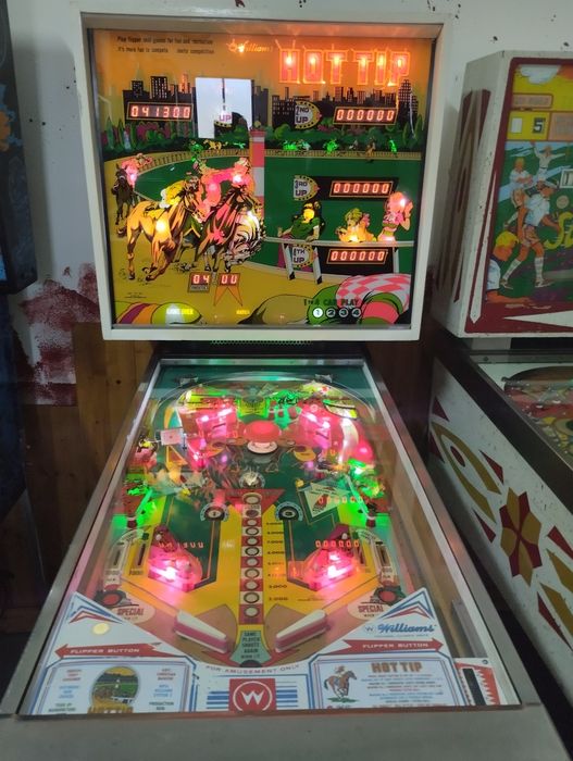 Máquina de flipper pinballs