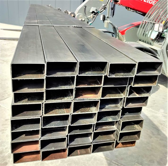 120x60x3 Profile stalowe zamknięte rury profil ogrodzenie słupy słupek