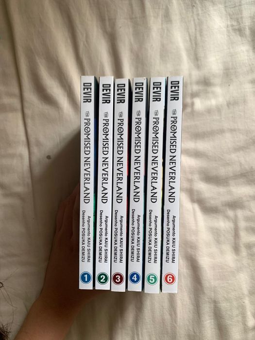 pack " the promised neverland " com 4 volumes