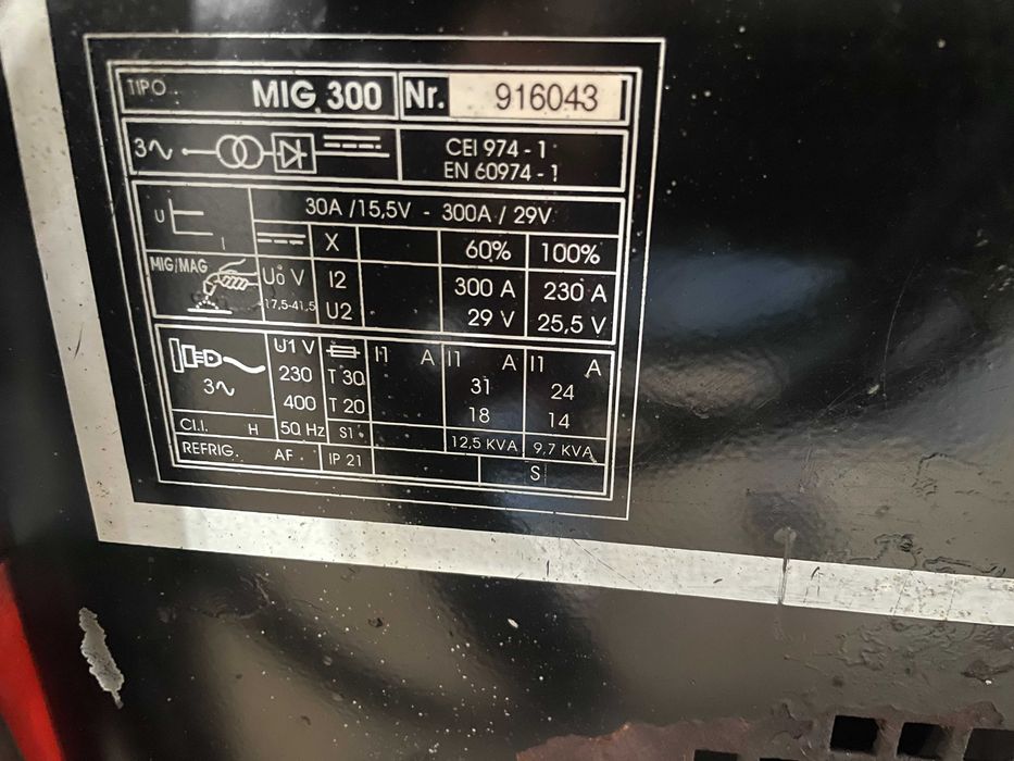 Semi automática ELECTREX MIG303
