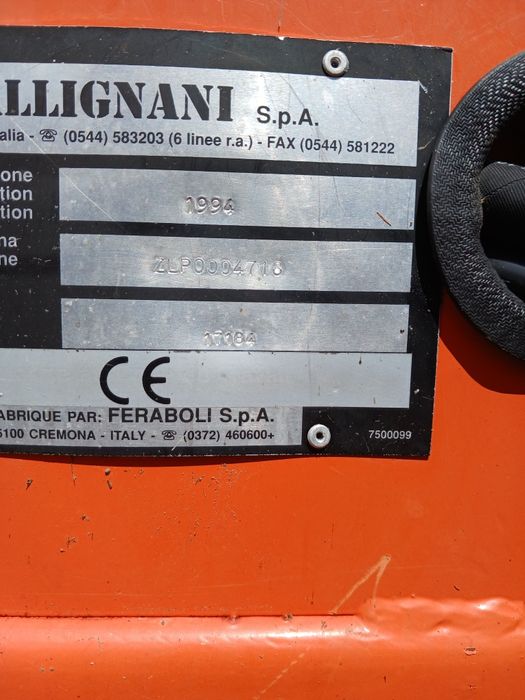 Prasa rolująca Agram Gallignani 6600L